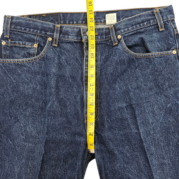 Vintage Levi's 505 Jeans Men's Size 38 x 30 Y2K Straight Leg Regular Fit - Picture 14 of 14